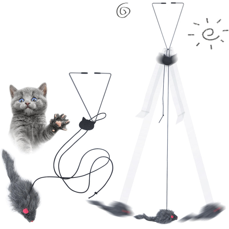 Hangende Muis voor Katten