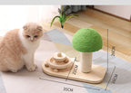 Paddenstoel Kattenpaal met Veerpied
