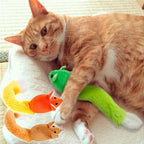 Lange Speelmuis met Kattenkruid