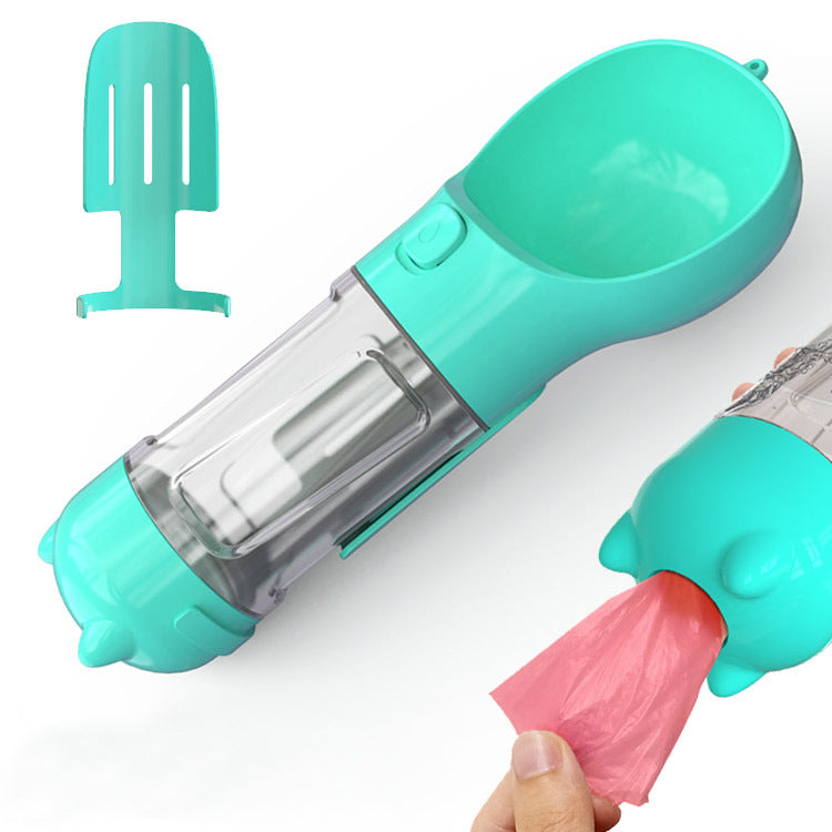 Draagbare 3-in-1 Honden Waterfles