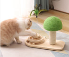 Paddenstoel Kattenpaal met Veerpied