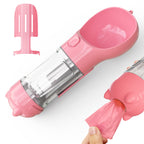 Draagbare 3-in-1 Honden Waterfles