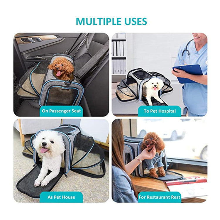 Uitbreidbare Soft Carrier voor Kat & Hond