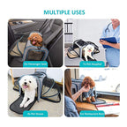Uitbreidbare Soft Carrier voor Kat & Hond