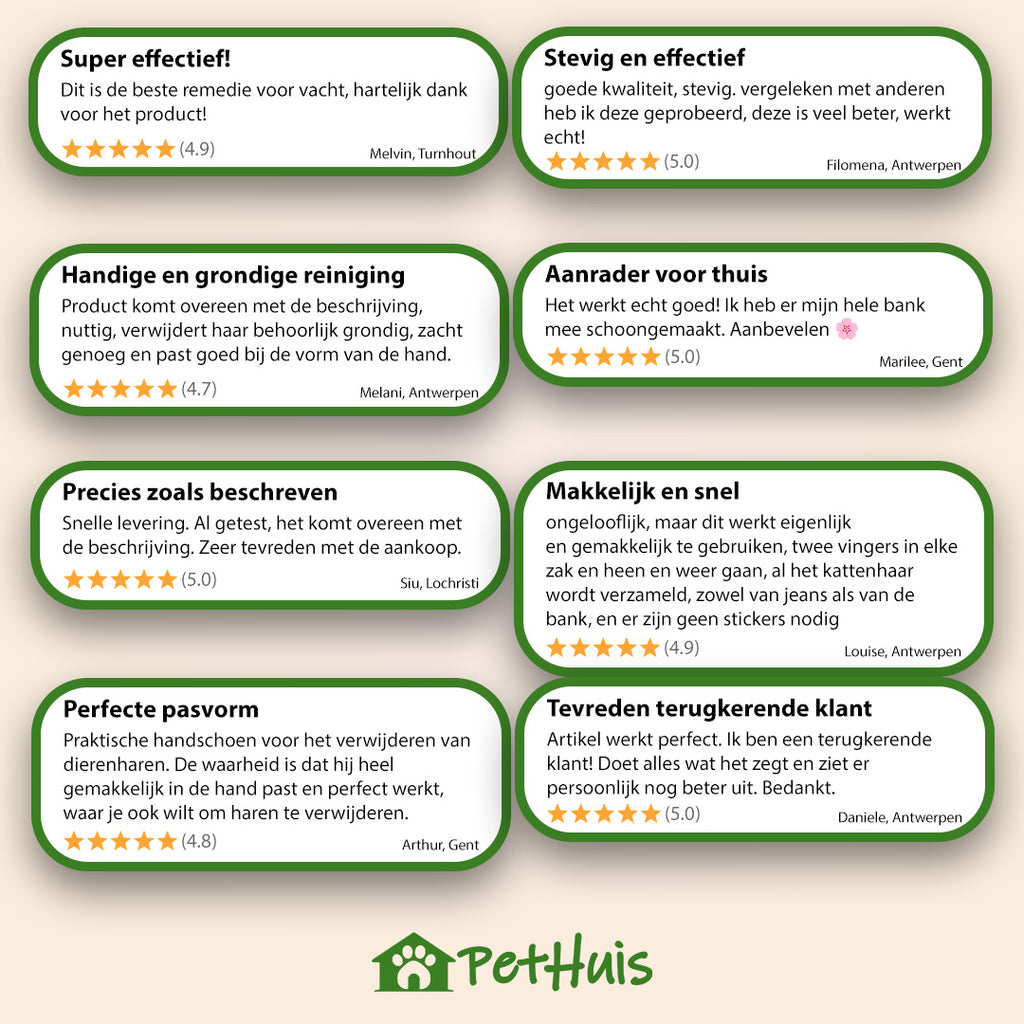 FurGlove™ Pro | Haarverwijderhandschoen