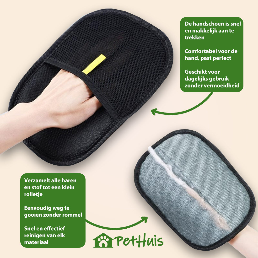 FurGlove Pro - Haarverwijderhandschoen