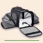 Uitbreidbare Soft Carrier voor Kat & Hond
