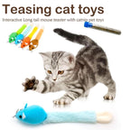 Lange Speelmuis met Kattenkruid