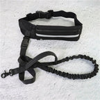 Verstelbare handsfree hondenriem