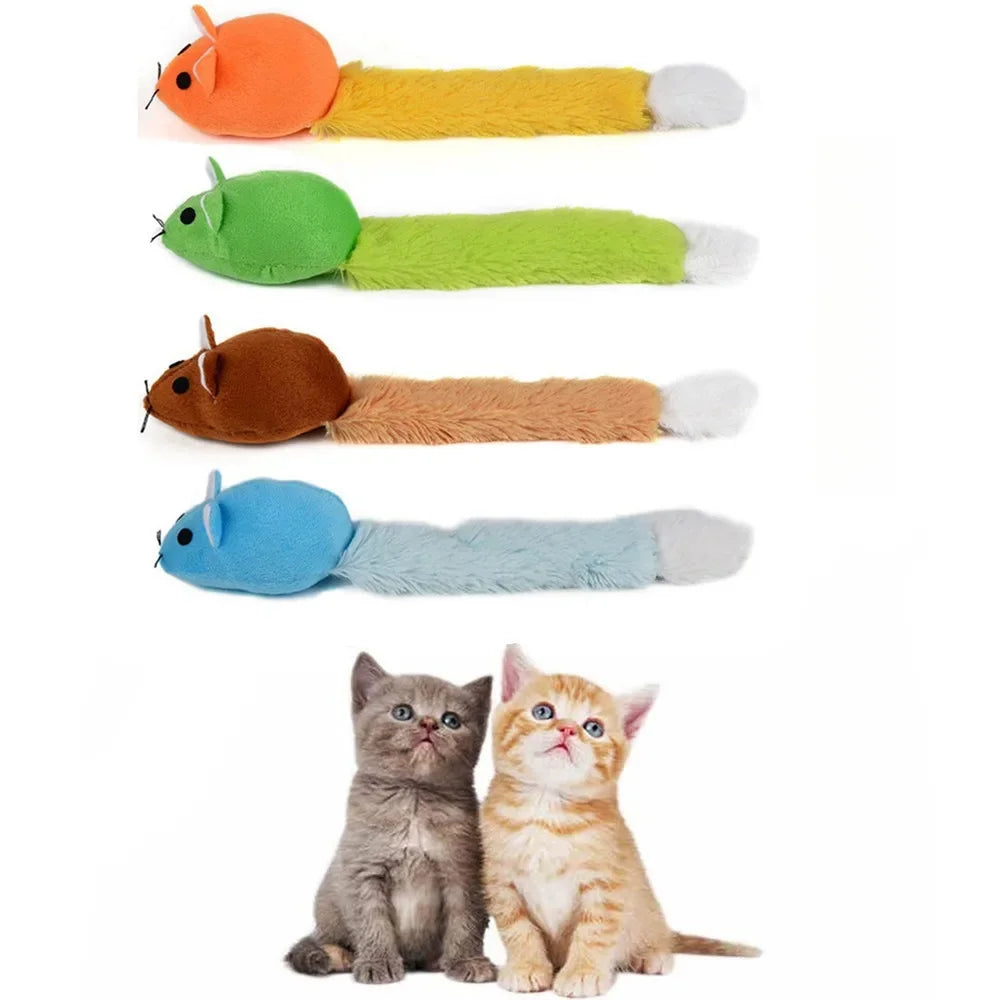 Lange Speelmuis met Kattenkruid